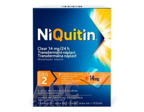 Niquitin Clear náplasť 7X14mg