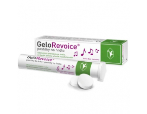 GELOREVOICE Pastilky na hrdlo baza-bez mentolu 20 ks