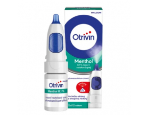 OTRIVIN Menthol 0,1% nosový sprej 10 ml