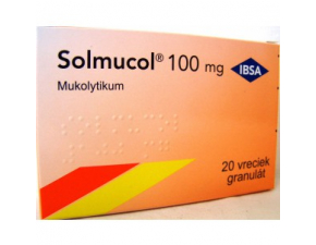 Solmucol 100 mg 1,5g x 20 vreciek