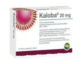 Kaloba 20 mg filmom obalené tablety tbl flm 1x21 ks 