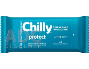 Chilly Intima Protect obrúsky na intímnu hygienu 12 ks