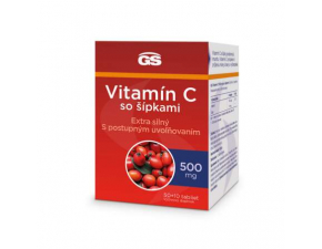 GS Vitamín C 500 mg so šípkami 60 tabliet
