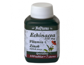 MedPharma Echinacea 100 mg vit.C Zn 107 tabliet