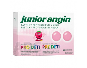 Junior-Angin pre deti Jahoda 36 pastiliek