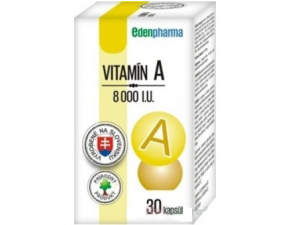  EDENPharma Vitamín A 8000 I.U. 30ks