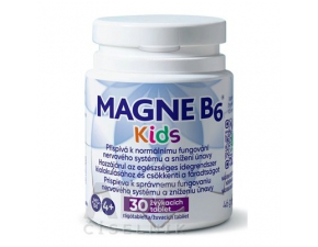 MAGNE B6 Kids 30 žuvacích tabliet