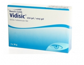 Vidisic gel.oph.3 x 10 g