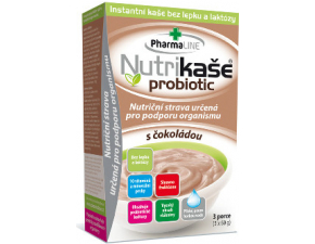 NUTRIKAŠA Probiotic s čokoládou 3 x 60g