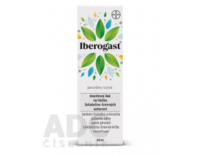 Iberogast sol por (fľ.skl.hnedá) 1x20 ml