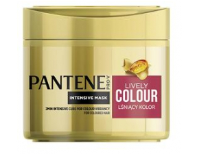 Pantene PRO-V lively colour intenzívna maska na farebné vlasy, 300 ml