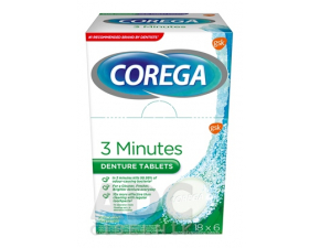 Corega Antibakteriálne tablety blister 6 kusov 