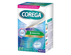Corega Antibakteriálne tablety blister 6 kusov