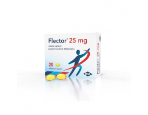 Flector EP 25 mg cps mol (blis.PVC/PE/PVDC/Al) 1x20 ks