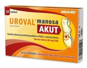 UROVAL manosa AKUT 10 tbl