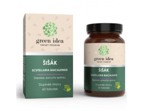 Green idea Šišak bajkalský bylinné kapsuly 60 kapsúl