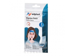 Aidplast náplasť na migrény 2 ks
