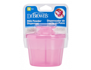Dr.Browns Zásobník na sušené mlieko ružový