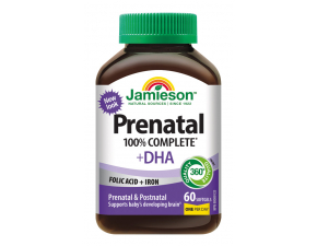 JAMIESON Prenatal complete multivitamín + DHA 60 kapsúl