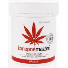 MedicProgress konopné mazanie hrejivé 250 ml
