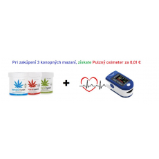 MedicProgress konopné mazanie 3 x 250ml + darček pulzný oximeter