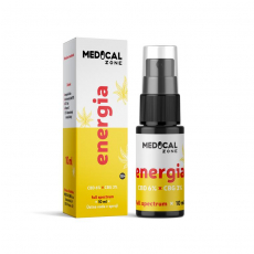 MEDICAL Zone ENERGIA ústna voda v spreji s CBD+CBG 10 ml