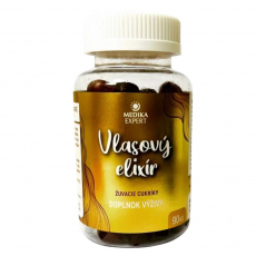 Medika Expert Vlasový elixír - Vitamínová výživa pre zdravé a krásne vlasy 90 ks