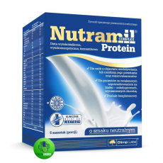 NUTRAMIL Complex protein neutral bielkovinová výživa vrecúška 6 x 70 g
