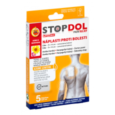 STOPDOL Náplasti proti bolesti 9 x 14 cm | 5 ks