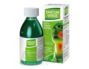 Tantum Verde 0,15%, orálny roztok 240ml