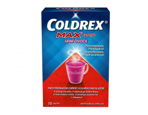 Coldrex MaxGrip Lesné ovocie 10 vreciek