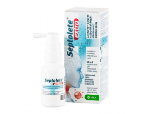 Septolete extra sprej, orálna aerodisperzia 30ml