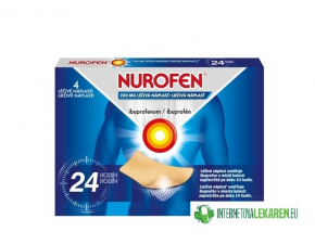 NUROFEN 200 mg liečivá náplasť emp med (vre.PET/LDPE/Al/LDPE) 1x4 ks