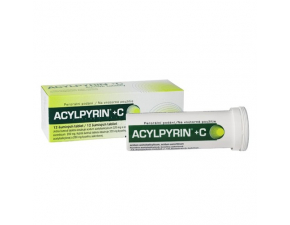 Acylpyrin +C, šumivé tablety 12ks