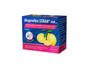 Ibuprofen Stada 200mg perorálny prášok plv.por. 20x200mg