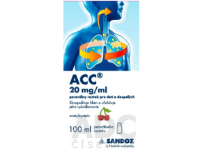 ACC 20 mg/ml perorálny roztok pre deti a dospelých 100ml