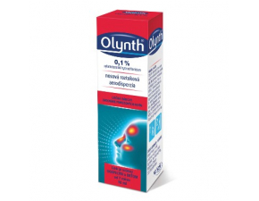 Olynth 0,1% nosová roztoková aerodisperzia 10 ml