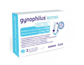 GYNOPHILUS RESTORE vaginálne tablety 1x2 ks