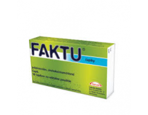 Faktu čapíky sup.10 x 100 mg/2,5 mg