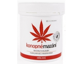 MedicProgress konopné mazanie hrejivé 250 ml