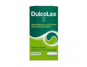 Dulcolax čapíky sup.6 x 10 mg