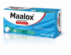 Maalox žuvacie tablety 40 ks