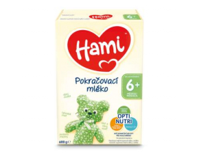 HAMI Následne mlieko od ukončenia 6. mesiaca 600 g