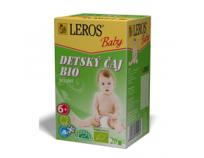 LEROS Baby-detský čaj Bylinkový 20x1,8g