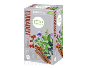 FYTO Bylinný čaj EUDIABEN SO ŠKORICOU 20x1,5 g (30 g) 