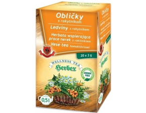 HERBEX OBLIČKY s rakytníkom bylinná zmes (wellness tea) 20x3 g (60 g) 