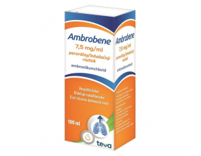 Ambrobene perorálny inhalačný roztok 100ml 7,5mg/ml