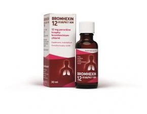 Bromhexin 12 kvapky 30ml