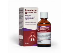 Bromhexin 8 kvapky 50ml