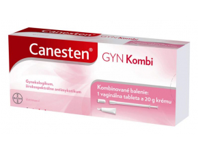 Canesten kombi 1 vaginálna tableta+ krém 20g